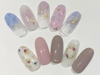 ネイル ☀️9:00受付可能 Rakuunのんのネイルデザイン