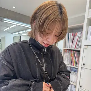 ショート 会田有紀 /切りっぱなしボブのヘアスタイル