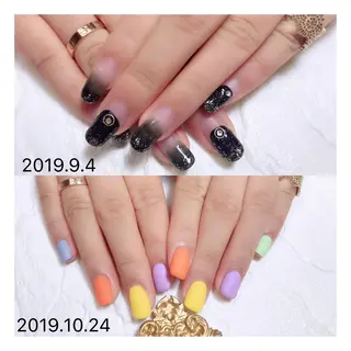 ショート ネイル 👑enen style👑のネイルデザイン