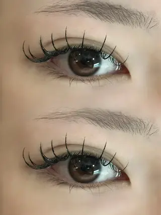 マツエク・マツパ 𝗘𝗬𝗘𝗟𝗔 SAKURA˙⋆✮のマツエク・マツパデザイン