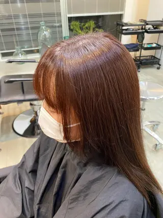 カラー 田口 樹理のヘアスタイル