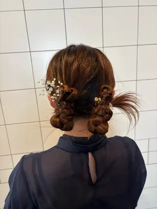 ヘアアレンジ Ayano‪‪🎀似 合わせ×透明感🎀のヘアスタイル