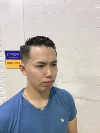 ショート 山内 敢史のヘアスタイル