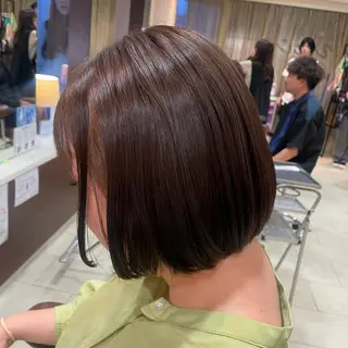 ショート カラー 🍒暖色カラー🍒 ✨髪質改善✨西村亜弥のヘアスタイル