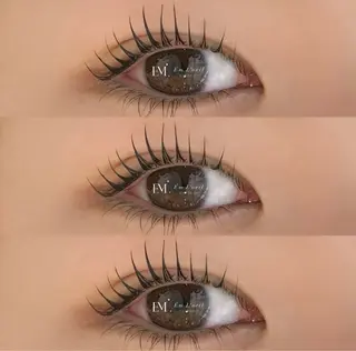 マツエク・マツパ Em Loeil原島 束感まつげ/ユウリのマツエク・マツパデザイン