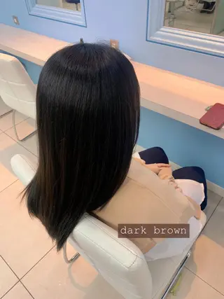 ロング カラー ✂︎レディース のメンズカット屋さんのヘアスタイル