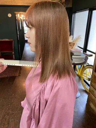 セミロング vivre libreのヘアスタイル