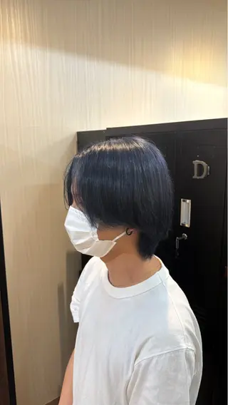 カラー 八木 輝のヘアスタイル