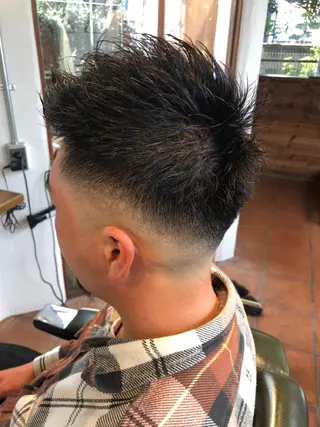 ショート メンズ 冨士川 英樹のヘアスタイル