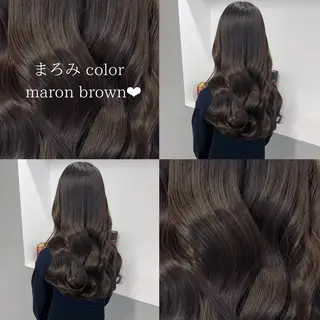 ロング カラー パーマ 《柔らかhair𓍯 》木村美姫のヘアスタイル
