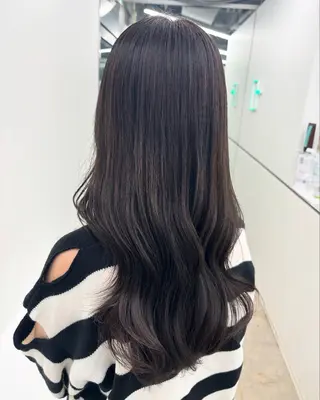 ロング 工藤 璃乃のヘアスタイル