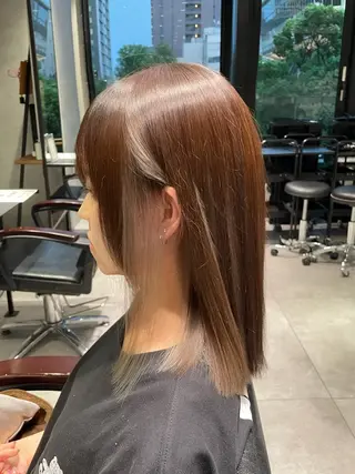 ミディアム カラー CHERIM ❤️‍🔥新家光葉のヘアスタイル
