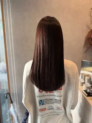 ロング カラー Bish Yanaのヘアスタイル
