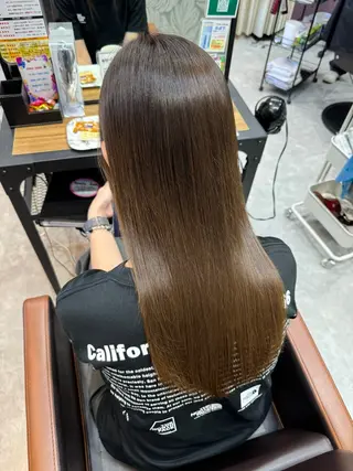 ロング 吉田 剛のヘアスタイル