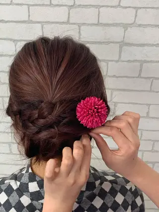 カラー ！ 小林のヘアスタイル