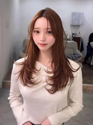 ロング &.TIGRE SmartSalonのヘアスタイル