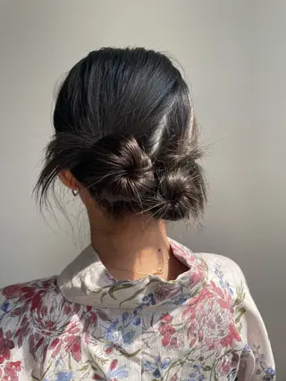 ヘアアレンジ 🎀レイヤー/パーマ カラー/ai🎀のヘアスタイル