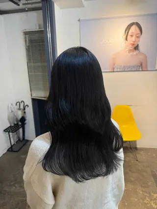 ミディアム 縮毛矯正/レイヤー カット⭐️SHOTAのヘアスタイル