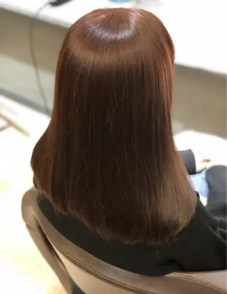 セミロング 小谷 志月のヘアスタイル