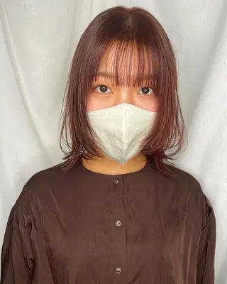 ミディアム 早瀬裕之 パーマのヘアスタイル
