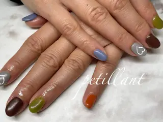 ネイル nail salon petillantのネイルデザイン
