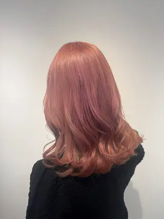 ロング カラー ブリーチ♡メンズ マッシュ♡MIUのヘアスタイル