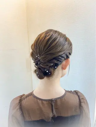 ヘアアレンジ hair make もりした　ゆうのヘアスタイル