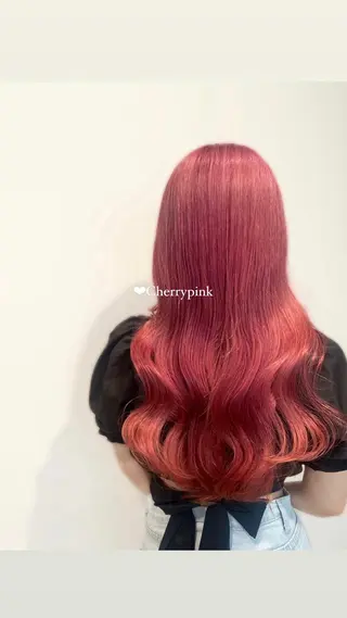 ロング カラー 末吉 帆華 AMELY呉服町店のヘアスタイル