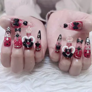 ネイル princess スカルプ専門店のネイルデザイン