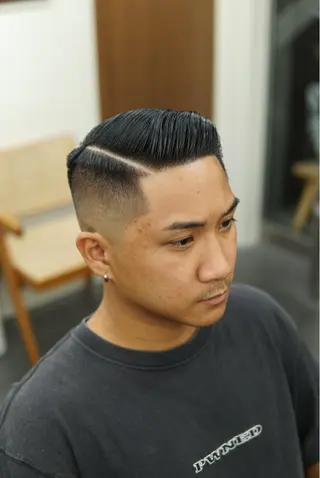 ショート メンズ 竹内　スキンフェード 吉祥寺BARBERのヘアスタイル