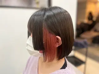 ショート カラー 🦋Yui🦋透明感 /ベージュ/Wカラーのヘアスタイル