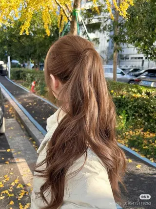 カラー 透明感うる艶カラー 🤍MANAMIのヘアスタイル