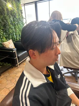 ミディアム 韓国風メンズカット 🇰🇷小川優のヘアスタイル