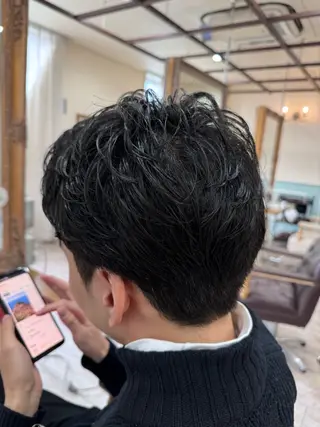 ショート メンズ 新越谷noble店長 松本拓也▶◀*.のヘアスタイル
