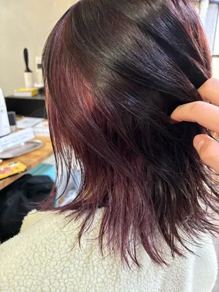 ミディアム カラー mono / Manatoのヘアスタイル