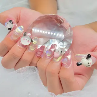 ネイル ハイビスカス ネイルサロンのネイルデザイン