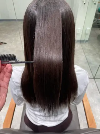 🫧縮毛矯正／カラー ／bless松浦🫧のヘアスタイル