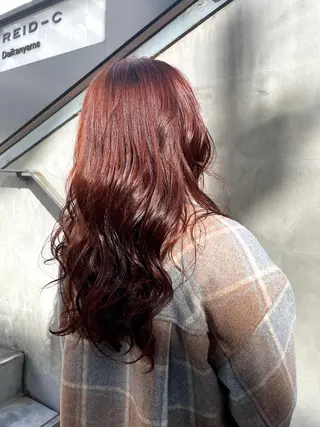 ロング カラー 高橋 りかのヘアスタイル