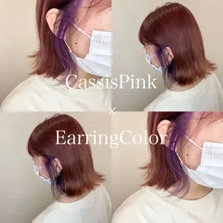カラー 水戸/ブリーチカラー ♠️♠️會澤遼真のヘアスタイル