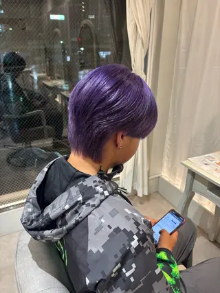 カラー メンズ CreBiA / Rina🥑のヘアスタイル