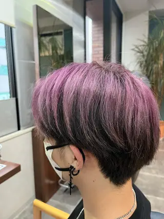 ショート カラー 長内 大明のヘアスタイル