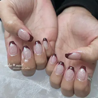 ネイル mks＊nail //  枚方長尾のネイルデザイン