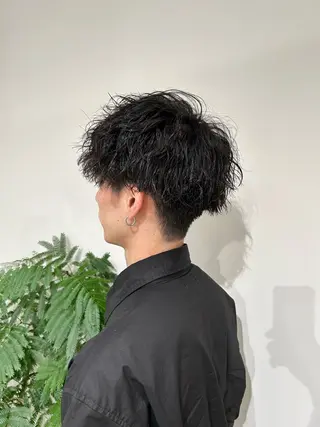 ショート パーマ メンズ 🌷下野 莉果/ボブ /パーマ/メンズ🌷のヘアスタイル