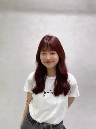 ロング 石垣 凜のヘアスタイル