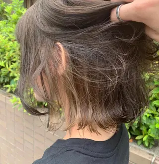 ミディアム カラー カラー特化美容師 💎EIKI💎のヘアスタイル