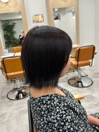 ショート カラー ROPE🫧 フウカのヘアスタイル
