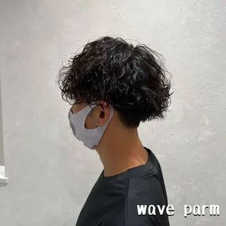 パーマ メンズ 瀬野凌介/メンズ カット/パーマのヘアスタイル