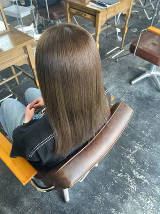 セミロング SET-UP りこ🧸のヘアスタイル