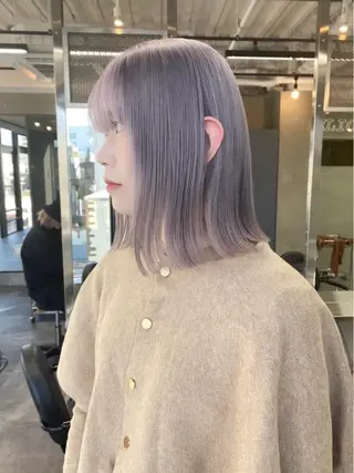 ミディアム RuBio YUKAのヘアスタイル