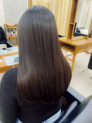 ロング 仲地 晃誠のヘアスタイル